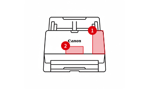 스캐너 모델명 위치 안내 이미지